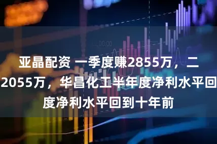 亚晶配资 一季度赚2855万，二季度亏掉2055万，华昌化工半年度净利水平回到十年前